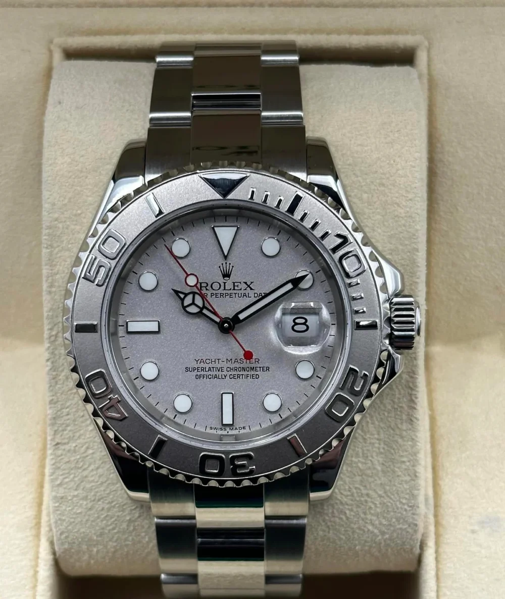 Rolex Yacht-Master 40mm 16622 Platinum Bezel and Dial