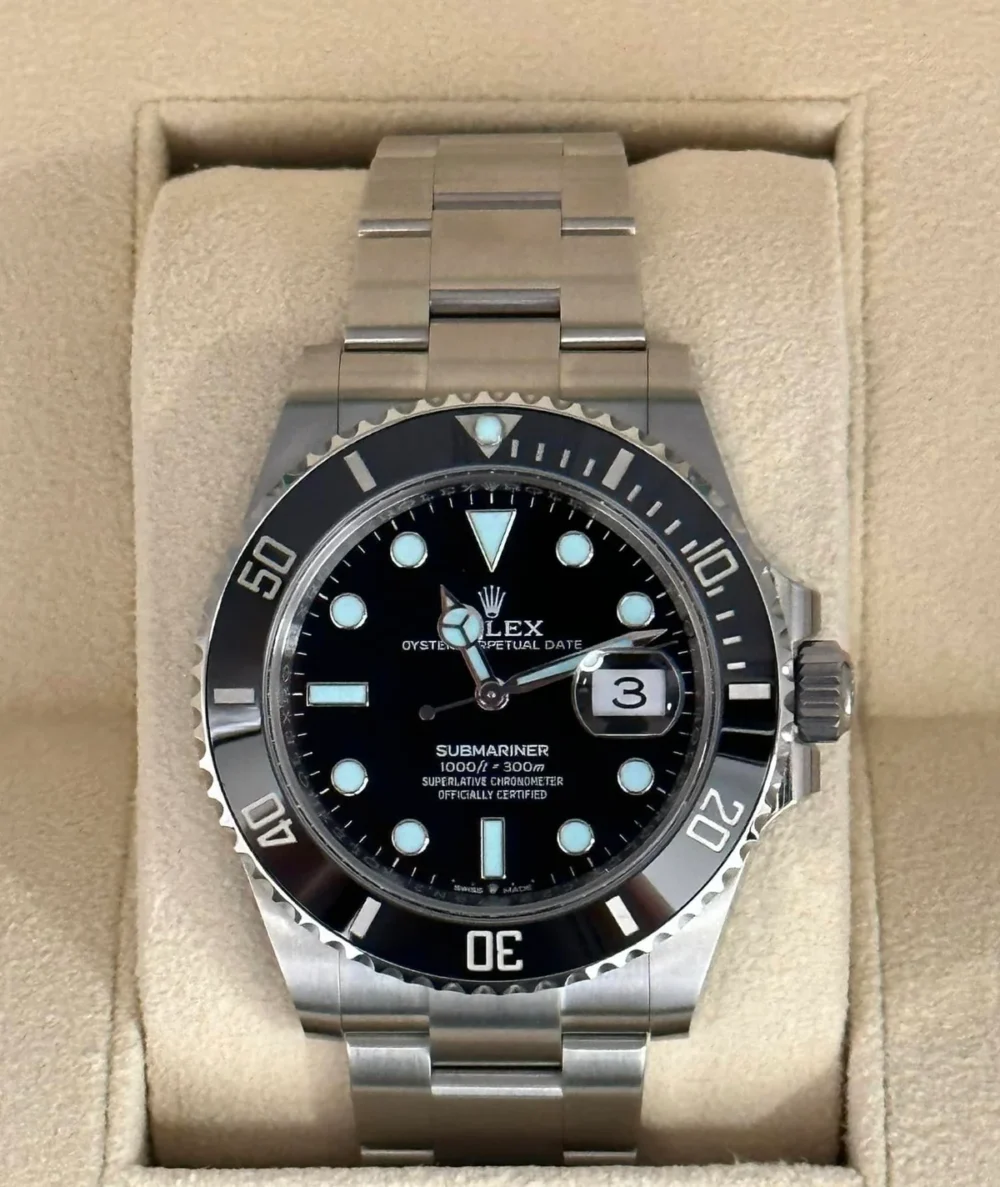 2022 Rolex Submariner 41mm 126610LN Stainless Steel Black Dial