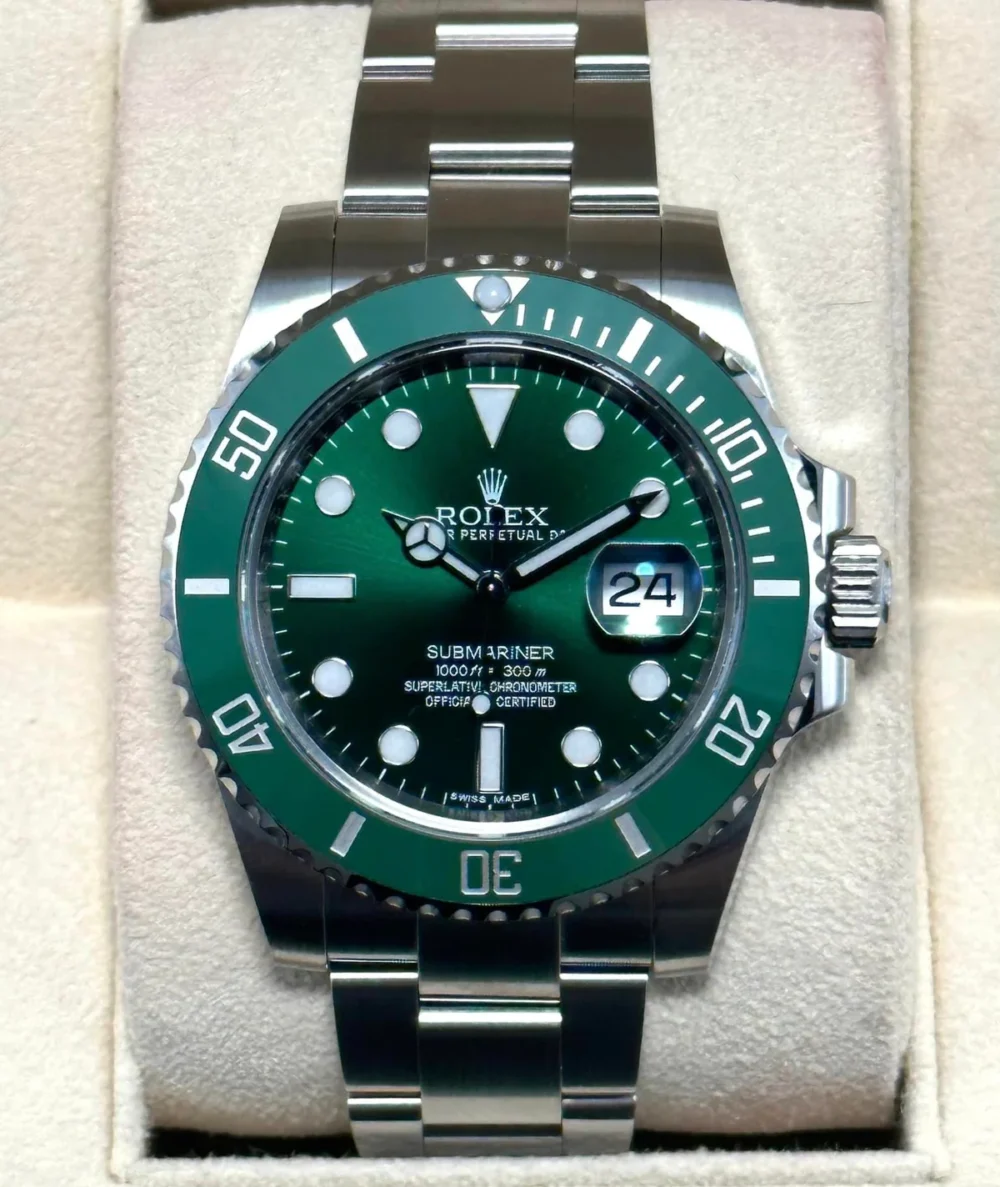 Rolex Submariner "Hulk" 116610LV 40mm Green Dial