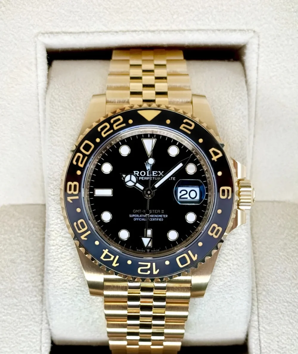 2024 Rolex GMT-Master II 40mm 126718GRNR Jubilee Black Dial