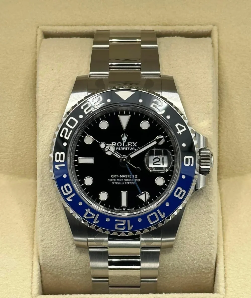 NEW 2023 Rolex GMT-Master II "Batman" 40mm 126710BLNR Oyster