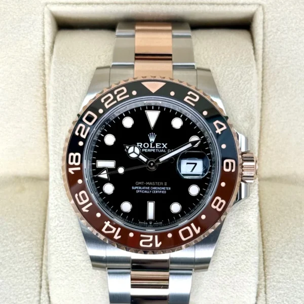 NEW 2024 Rolex GMT-Master II "Rootbeer" 40mm 126711CHNR Two-Tone