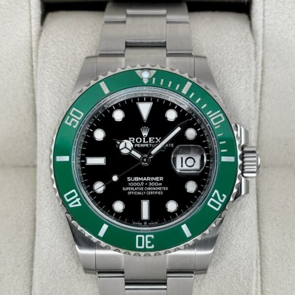 2021 Rolex Submariner "Starbucks" 41mm 126610LV Black Dial