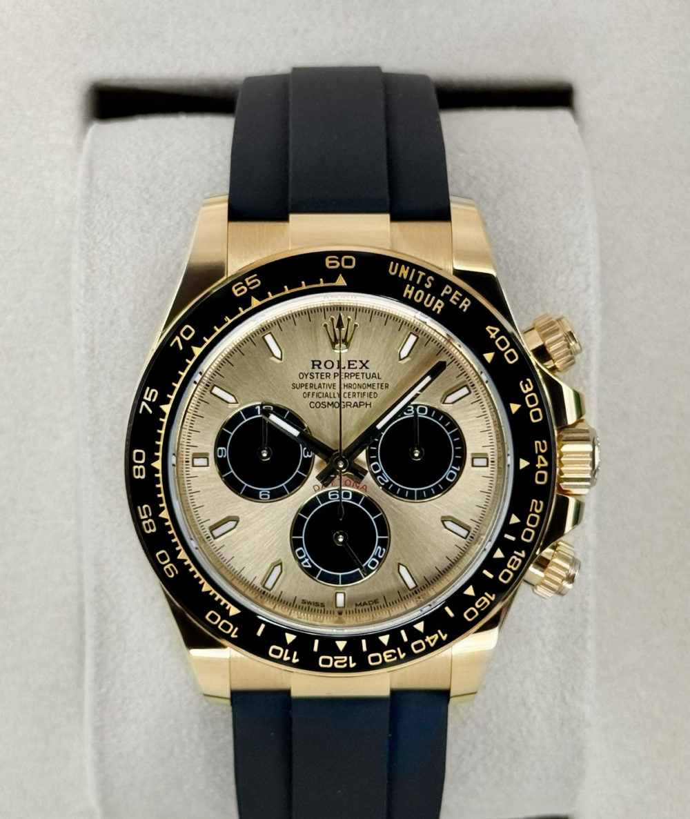 NEW 2026 Rolex Daytona 40mm 126518LN Yellow Gold Champagne Pikachu Dial