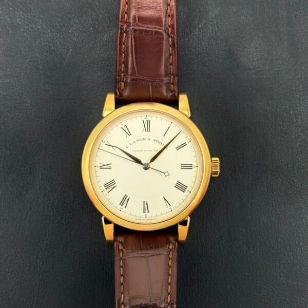 2007 A. Lange & Söhne Richard Lange 40.5mm 232.032 Rose Gold Silver Dial