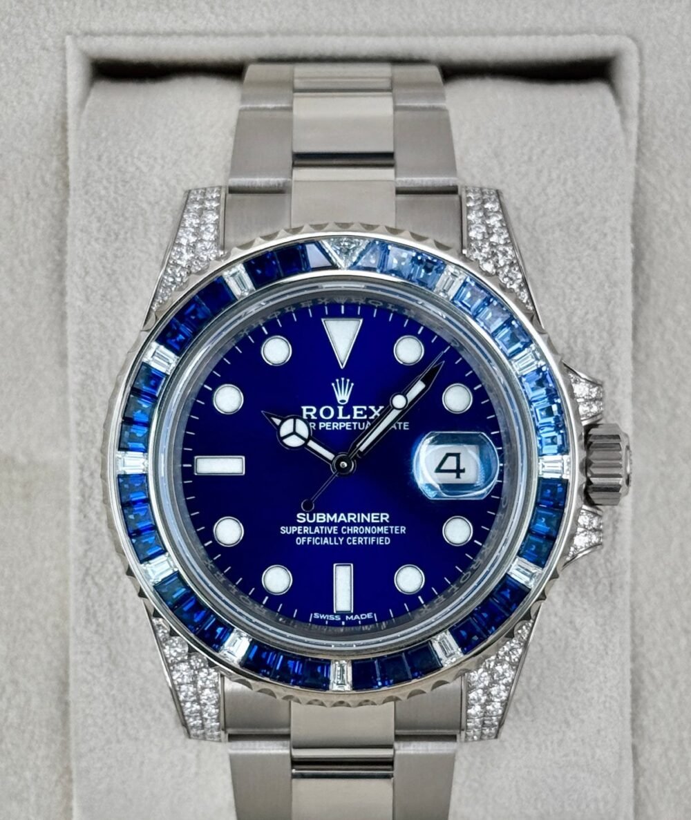 2020 Rolex Submariner 40mm 116659SABR White Gold Blue Dial