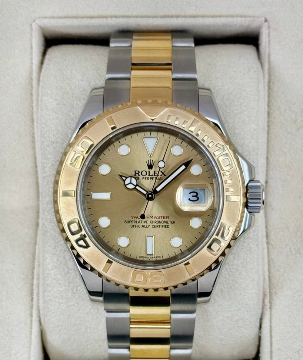 Rolex Yacht-Master 40mm 16623 Two-Tone Champagne Dial