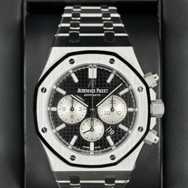 2021 Audemars Piguet Royal Oak Chronograph 41mm 26331ST Stainless Steel Black Dial