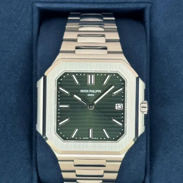 NEW 2025 Patek Philippe Cubitus 45mm 5821 Stainless Steel Green Dial
