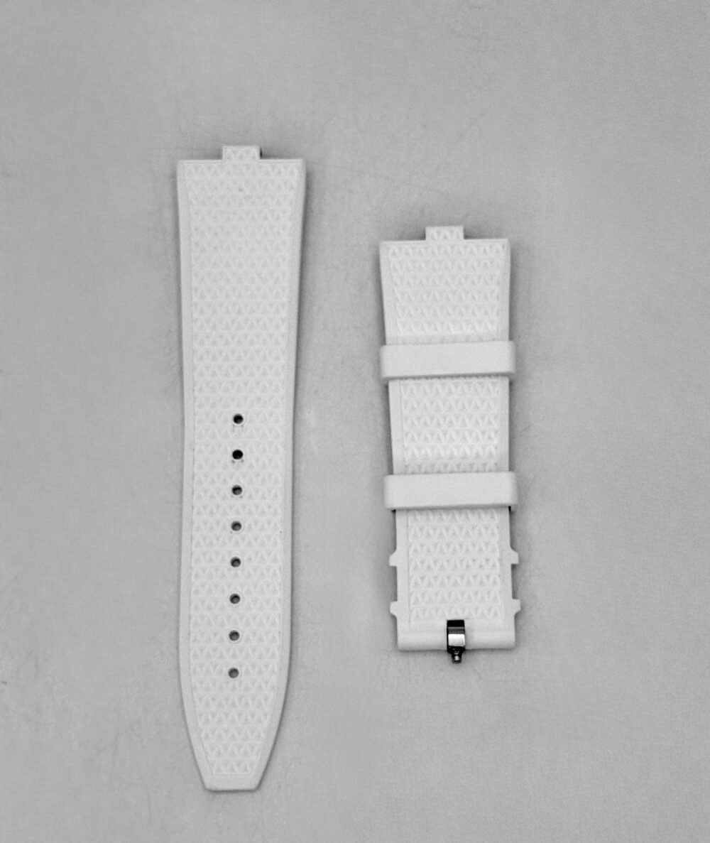 Vacheron Constantine Overseas Bracelet 083196 White Rubber Bracelet