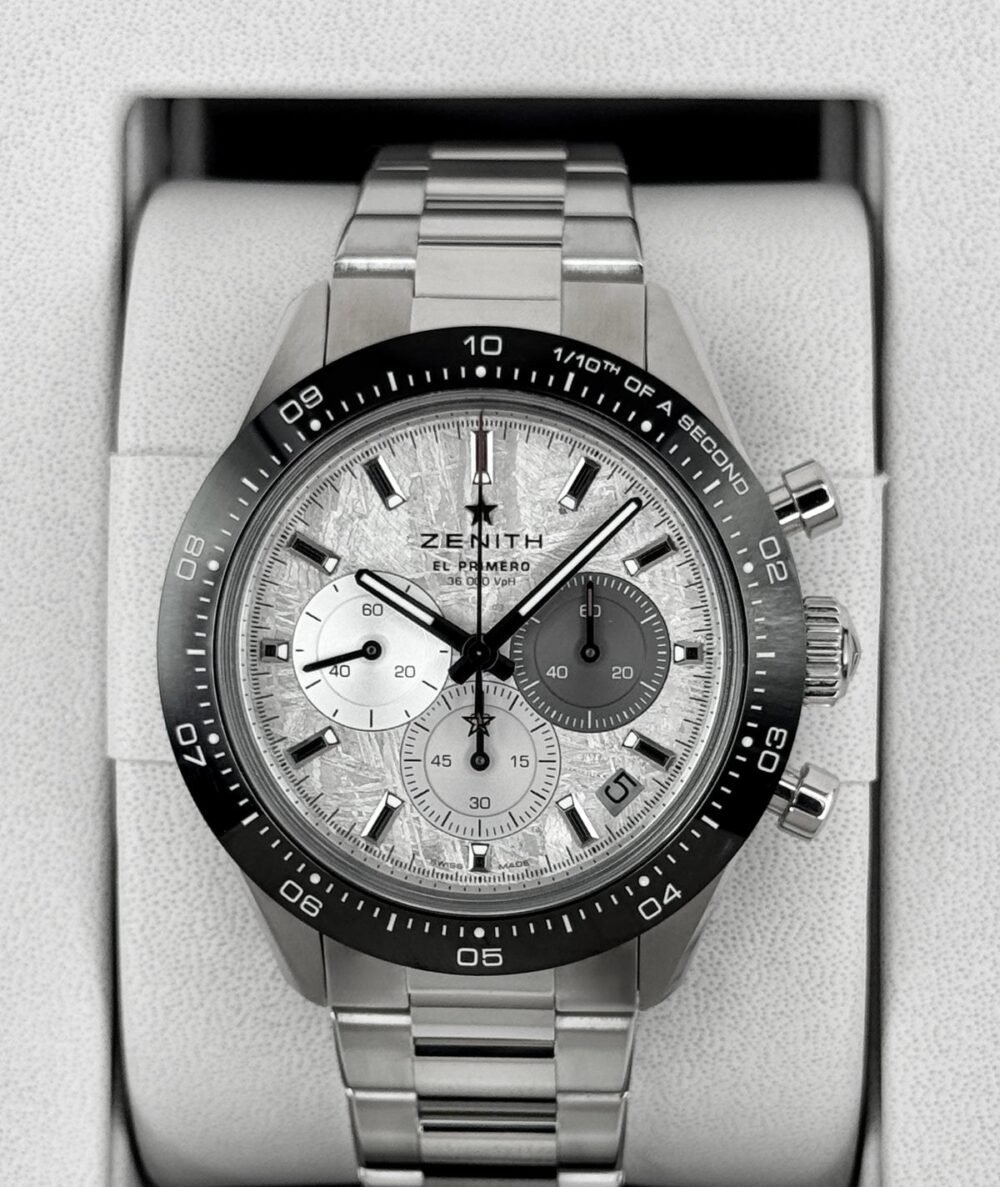 2026 Zenith Sport 41mm 03.3120.3600/76.M3100 Stainless Steel Meteorite Dial