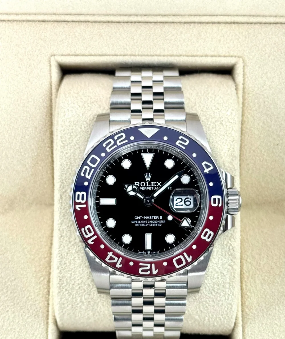 NEW 2024 Rolex GMT-Master II "Pepsi" 40mm 126710BLRO Jubilee