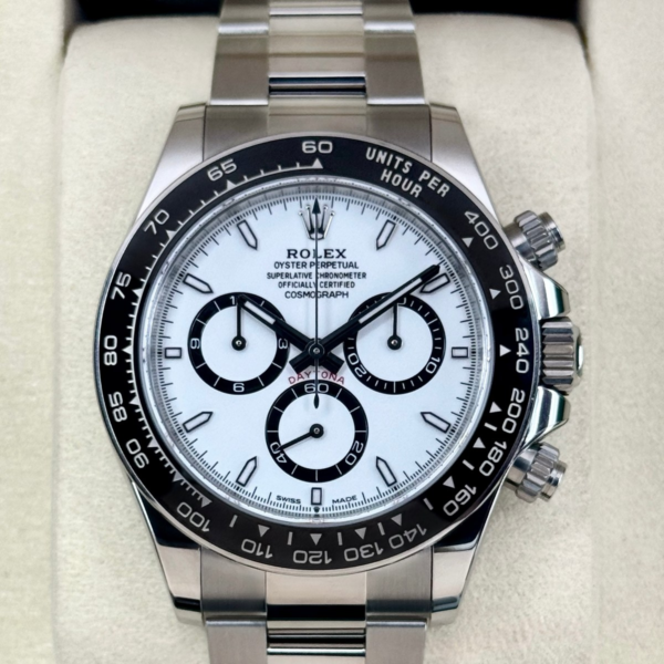 NEW 2026 Rolex Daytona 40mm 126500LN Stainless Steel Panda Dial