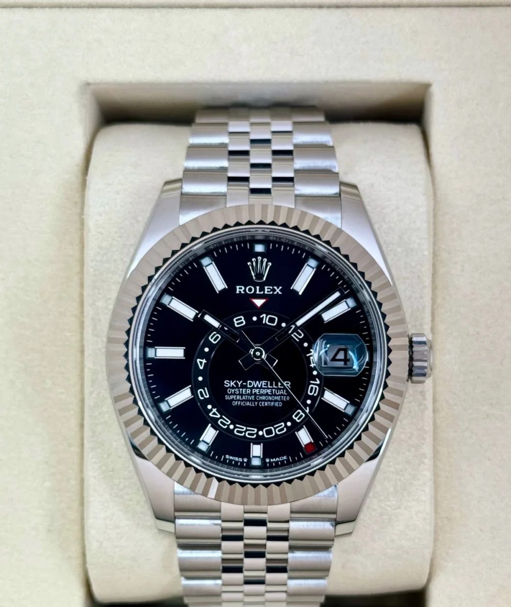 NEW 2026 Rolex Sky-Dweller 42mm 336934 Jubilee Black Dial