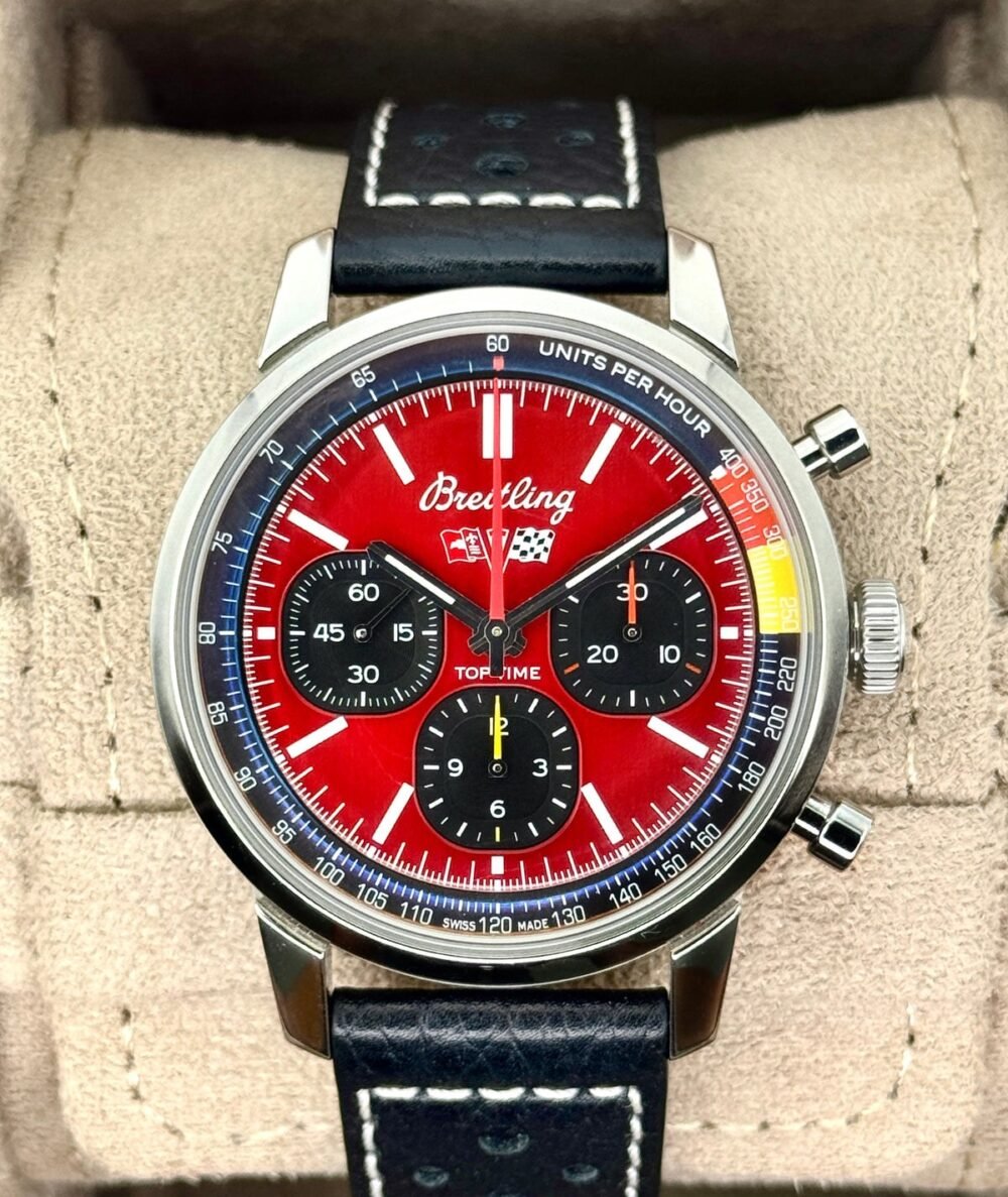 2023 Breitling Top Time B01 Corvette 41mm AB0176 Stainless Steel Red Dial