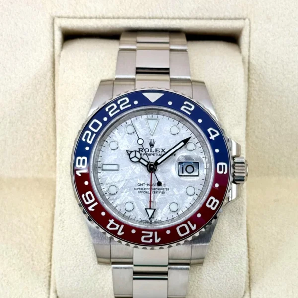 2022 Rolex GMT-Master II "Pepsi" 40mm 126719BLRO Meteorite Dial