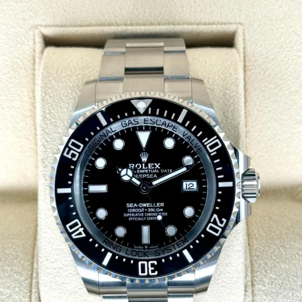 NEW 2024 Rolex Deepsea 44mm 136660 Stainless Steel Black Dial