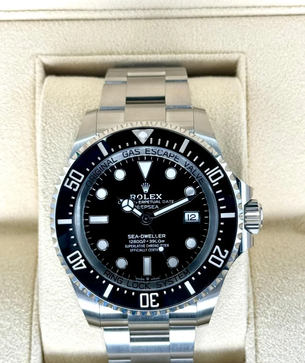 NEW 2024 Rolex Deepsea 44mm 136660 Stainless Steel Black Dial