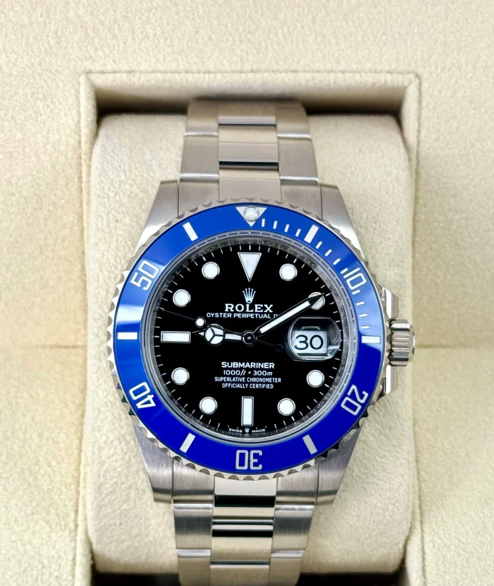2024 Rolex Submariner “Cookie Monster ” 41mm 126619LB White Gold Black Dial
