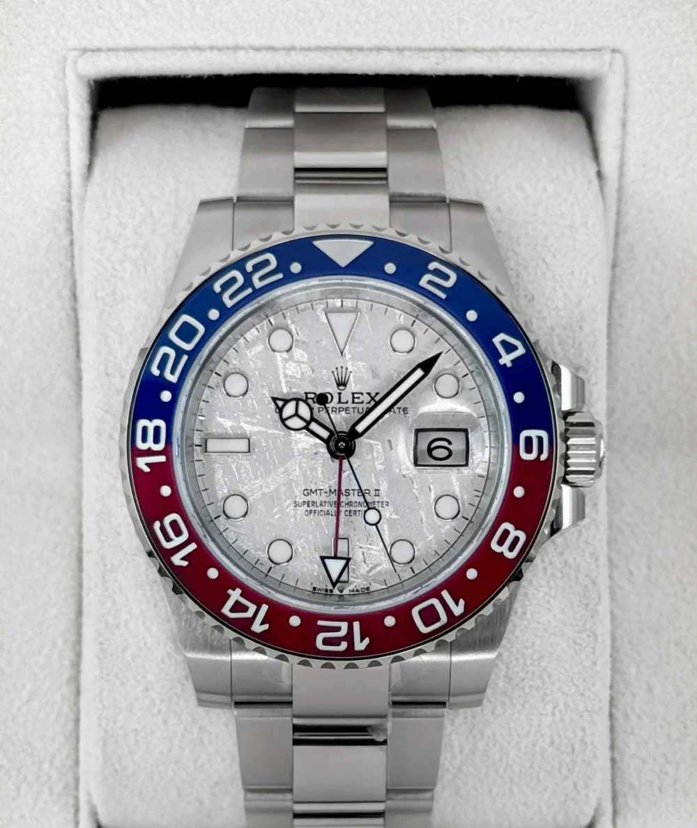 Rolex GMT-Master II "Pepsi" 40mm 126719BLRO Meteorite Dial