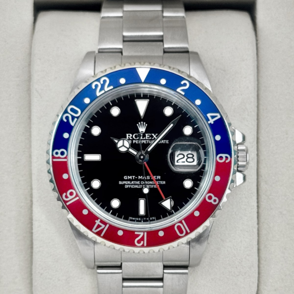 1996 Rolex GMT-Master "Pepsi" 40mm 16700 Stainless Steel Oyster (CPO)