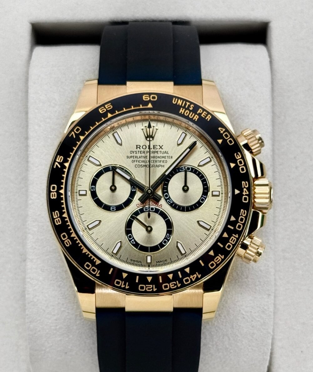 NEW 2026 Rolex Daytona "Pikachu" 40mm 126518LN Oysterflex Champagne Dial