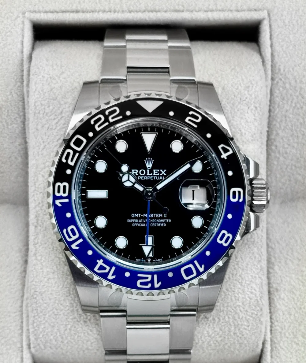 2024 Rolex GMT-Master II "Batman" 40mm 126710BLNR Oyster (STICKERED)