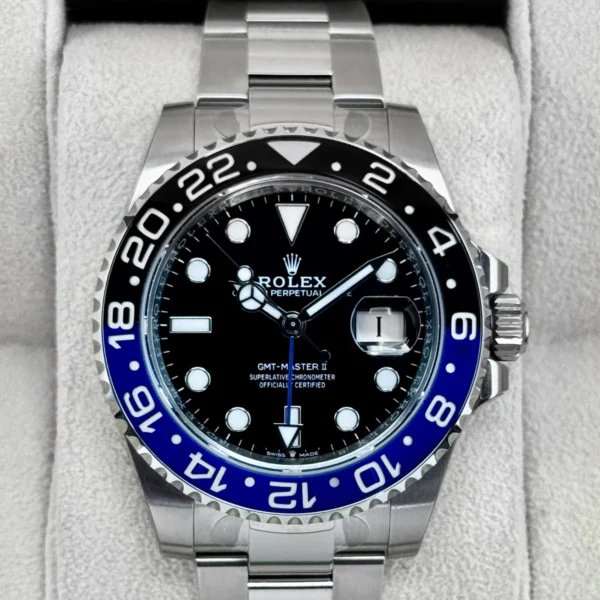 2024 Rolex GMT-Master II "Batman" 40mm 126710BLNR Oyster (STICKERED)