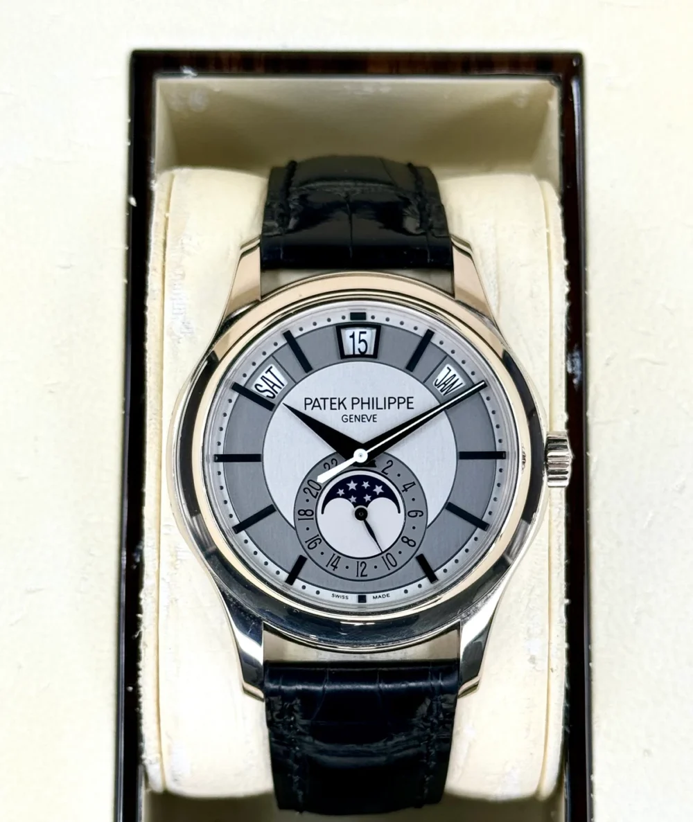 2012 Patek Philippe Annual Calander 40mm 5205G White Gold Grey Dial
