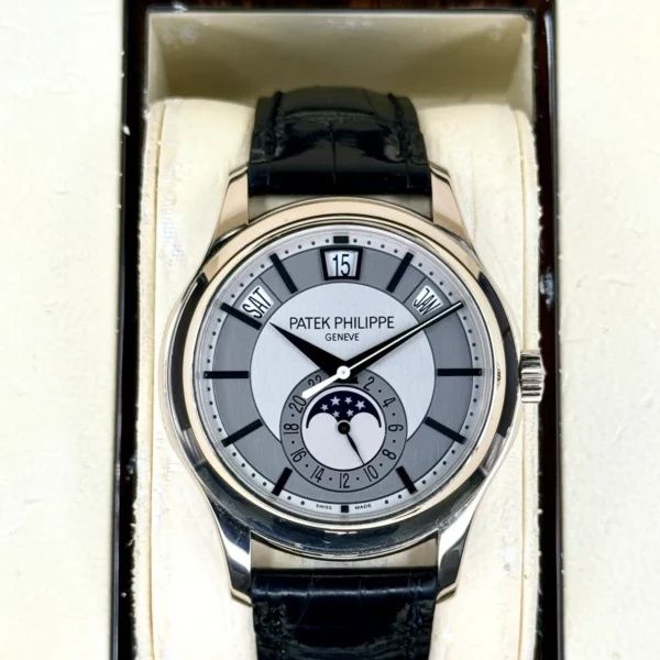 2012 Patek Philippe Annual Calander 40mm 5205G White Gold Grey Dial