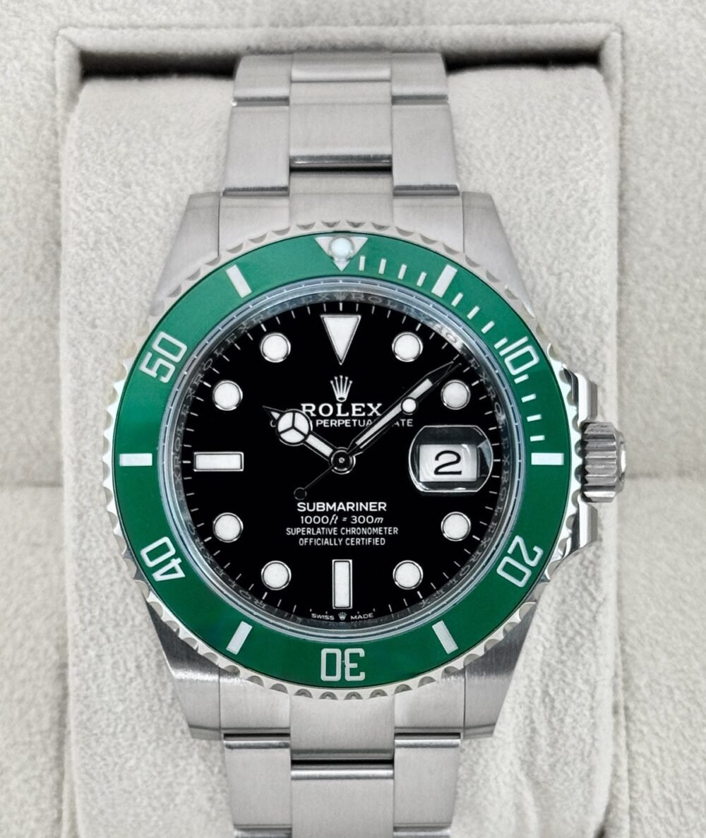 2022 Rolex Submariner Starbucks 41mm 126610LV Black Dial