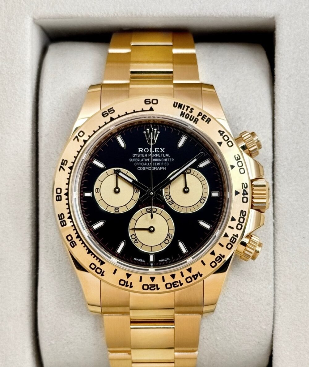 NEW 2026 Rolex Daytona "Paul Newman" 40mm 126508 Yellow Gold Black Dial