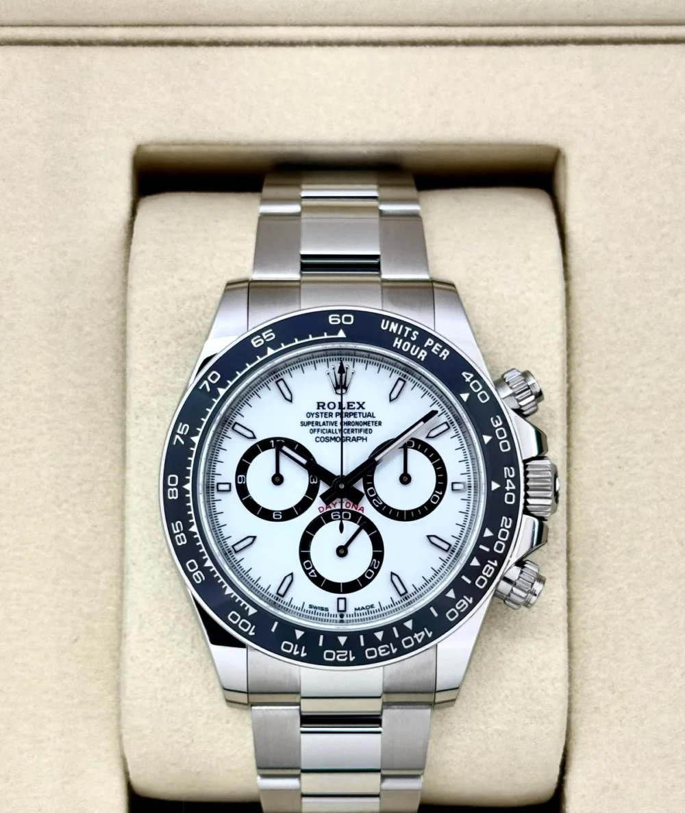 NEW 2025 Rolex Daytona 40mm 126500LN Stainless Steel Panda Dial