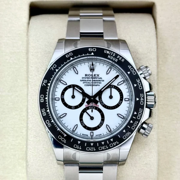 NEW 2025 Rolex Daytona 40mm 126500LN Stainless Steel Panda Dial