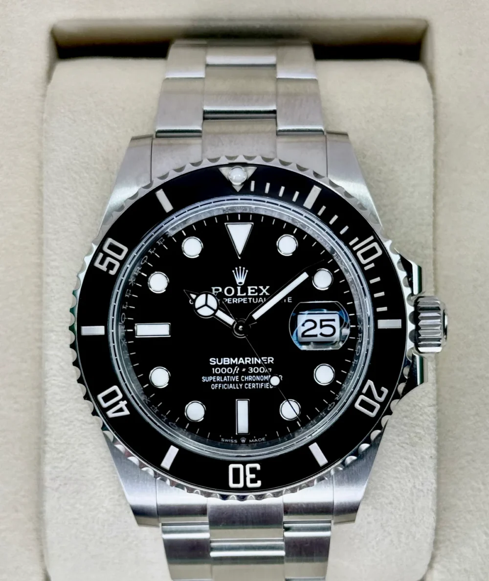 2025 Rolex Submariner 41mm 126610LN Stainless Steel Black Dial