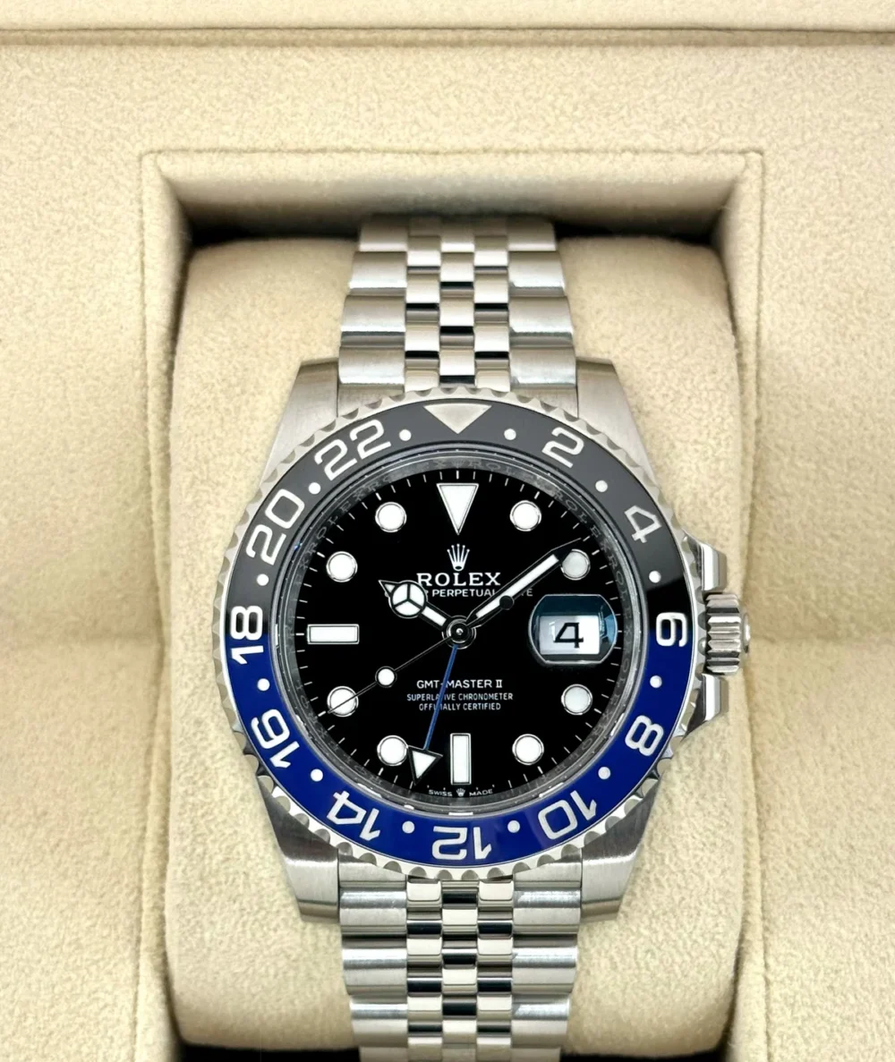 2023 Rolex GMT-Master II "Batgirl" 40mm 126710BLNR Jubilee Black Dial