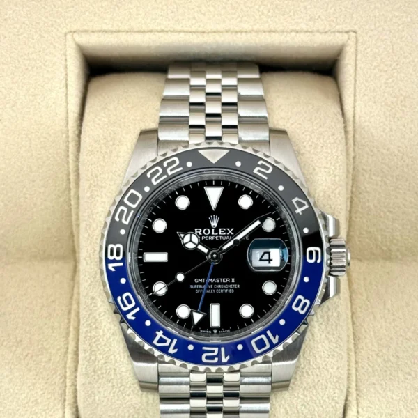2023 Rolex GMT-Master II "Batgirl" 40mm 126710BLNR Jubilee Black Dial