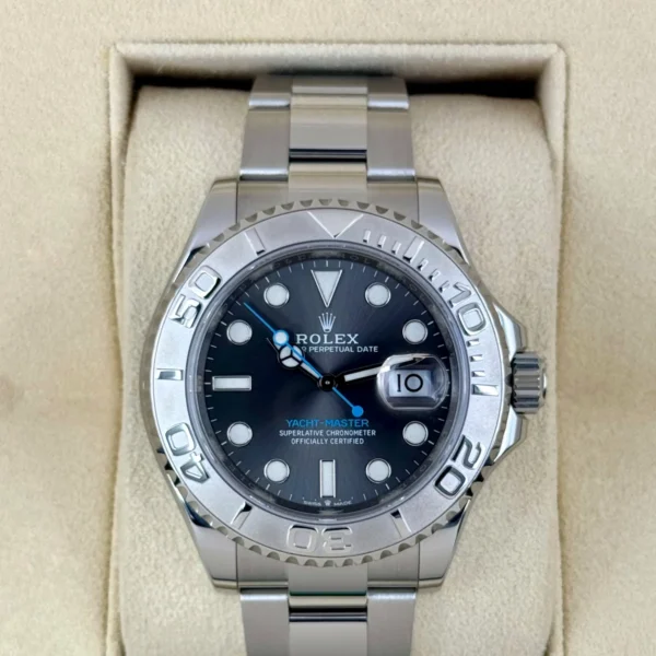 2021 Rolex Yacht-Master 40mm 126622 Stainless Steel Rhodium Dial