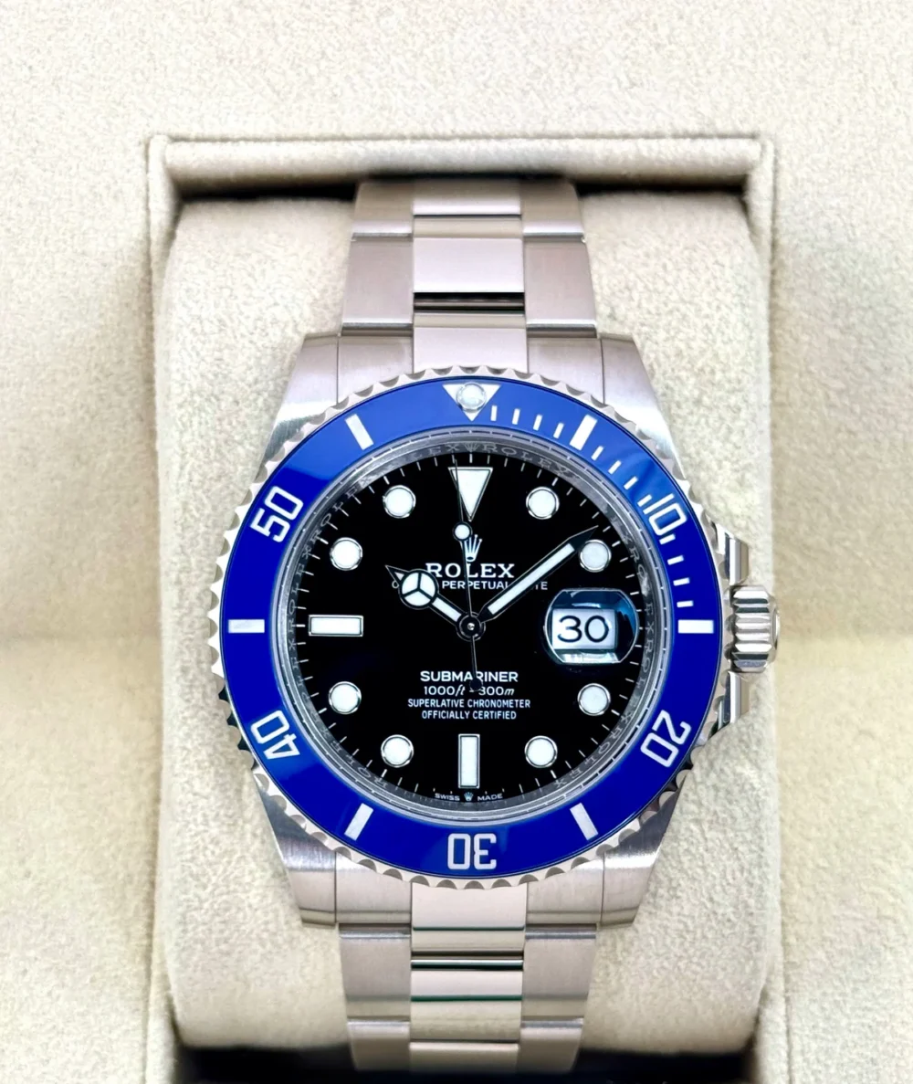 NEW 2022 Rolex Submariner “Cookie Monster ” 41mm 126619LB White Gold Black Dial