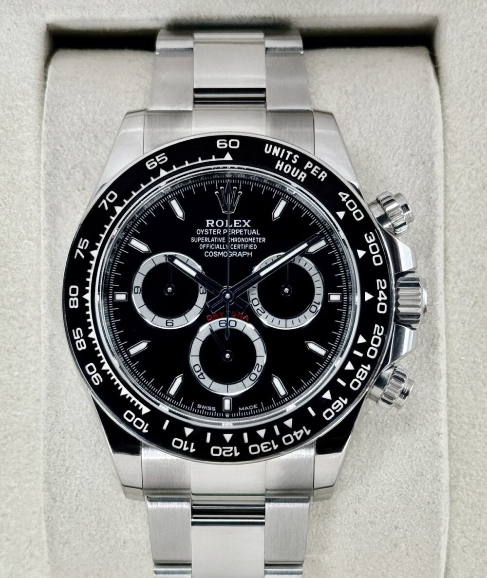 2026 Rolex Daytona 40mm 126500LN Stainless Steel Black Dial