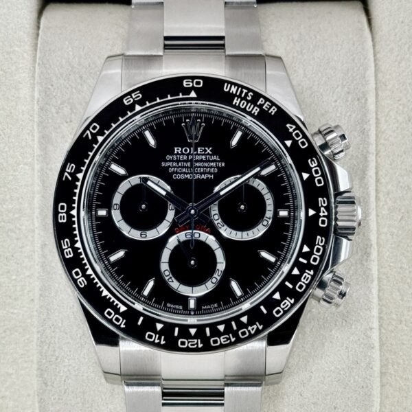 2026 Rolex Daytona 40mm 126500LN Stainless Steel Black Dial