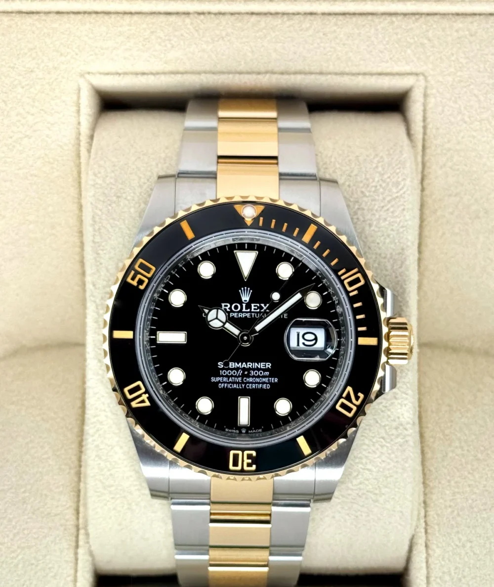 2023 Rolex Submariner 41mm 126613LN Two-Tone Black Dial
