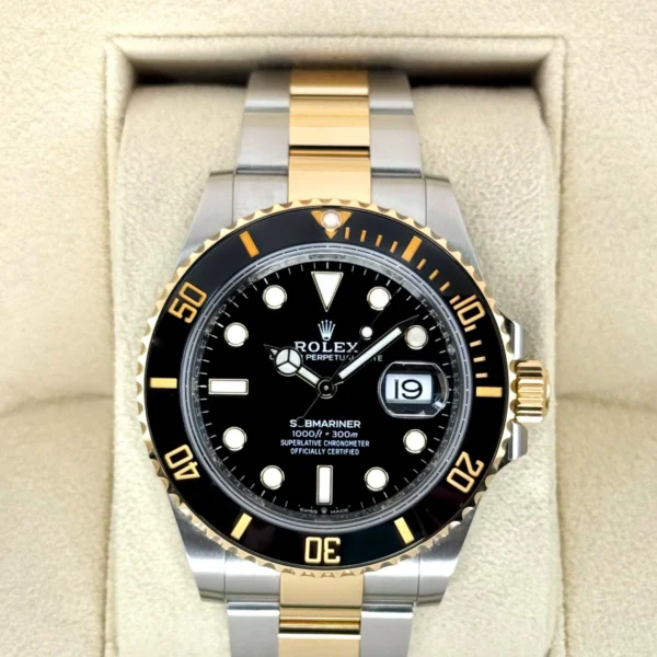 2023 Rolex Submariner 41mm 126613LN Two-Tone Black Dial