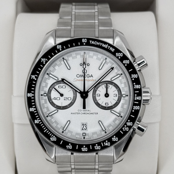 2019 Omega Speedmaster Racing 44.2mm 329.30.44.51.04.001 White Dial