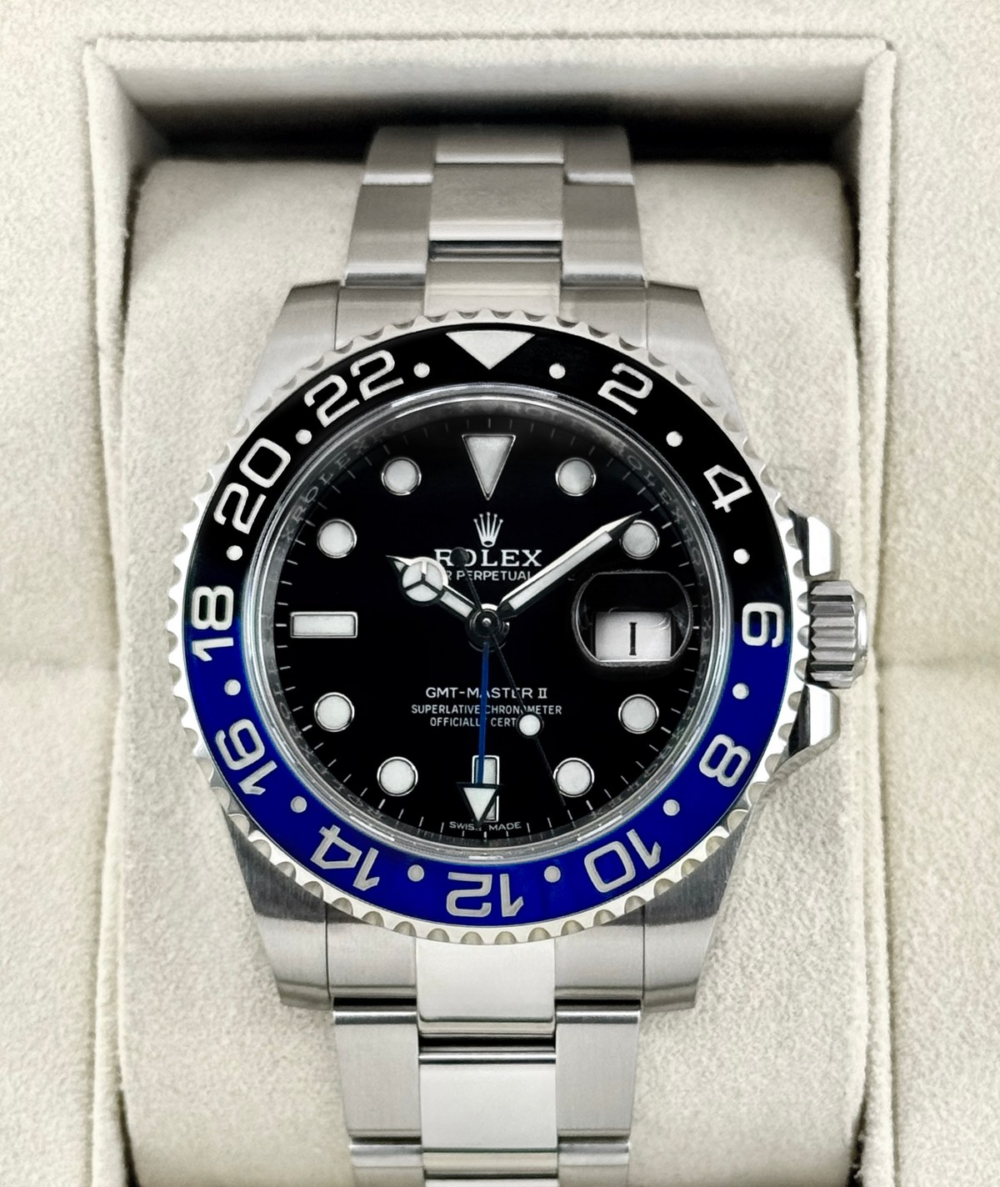 2017 Rolex GMT-Master II "Batman" 40mm 116710BLNR Oyster