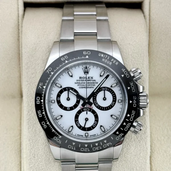 2020 Rolex Daytona 40mm 116500LN Stainless Steel Panda Dial