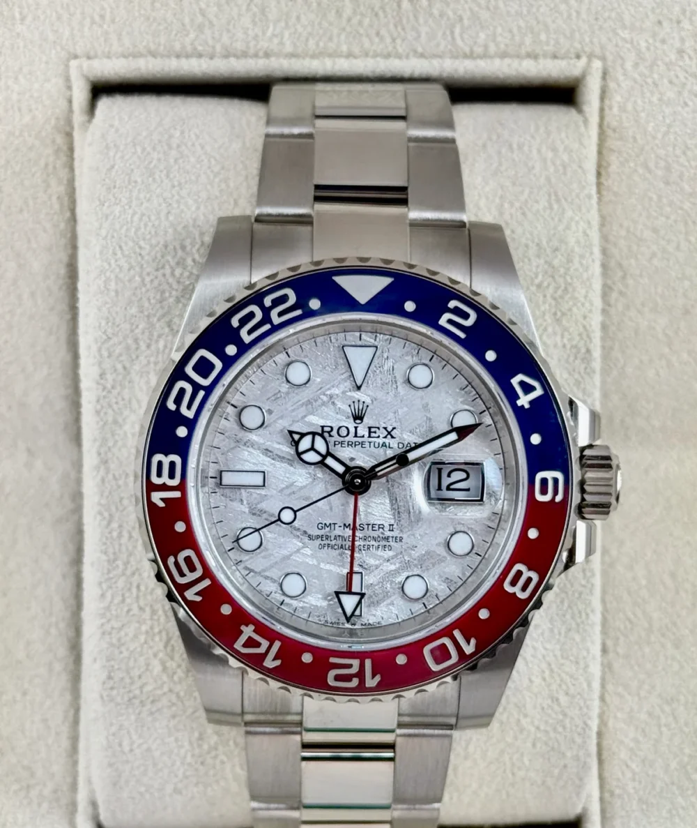 2025 Rolex GMT-Master II "Pepsi" 40mm 126719BLRO Meteorite Dial