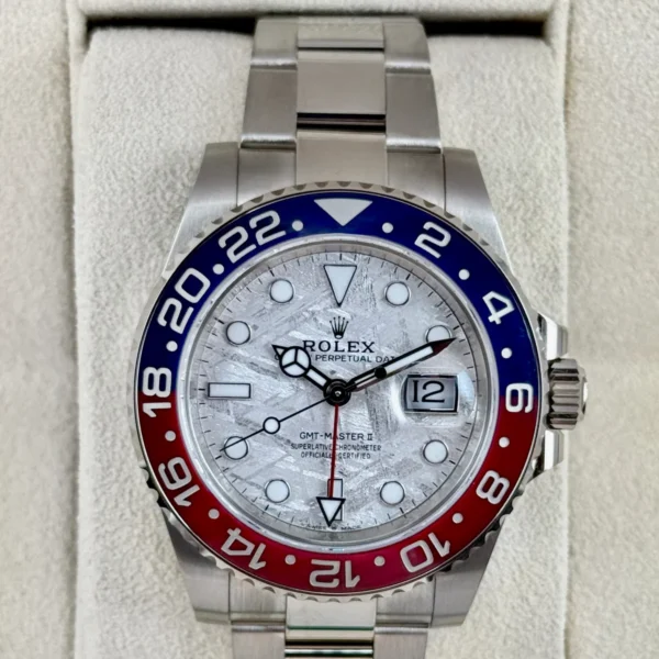 2025 Rolex GMT-Master II "Pepsi" 40mm 126719BLRO Meteorite Dial