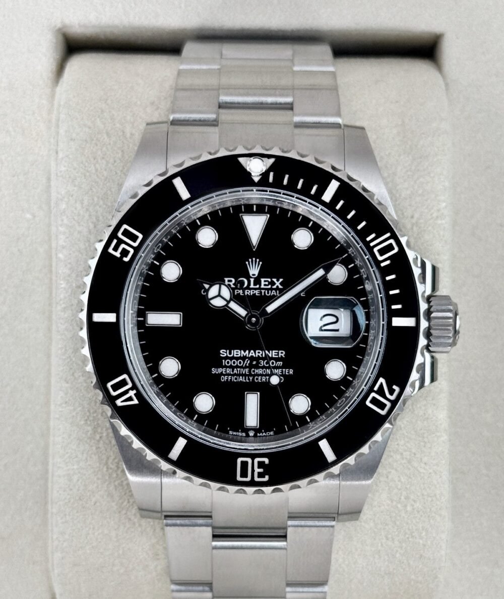 2025 Rolex Submariner 41mm 126610LN Stainless Steel Black Dial