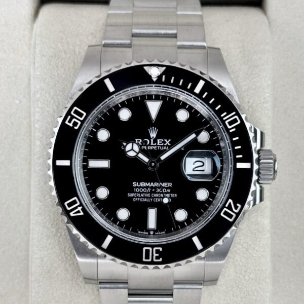 2025 Rolex Submariner 41mm 126610LN Stainless Steel Black Dial
